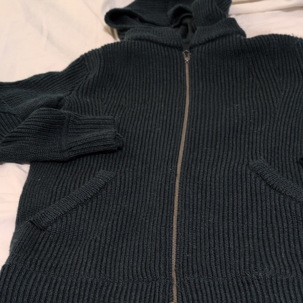 lululemon athletica Dark Teal Hooded Sweater